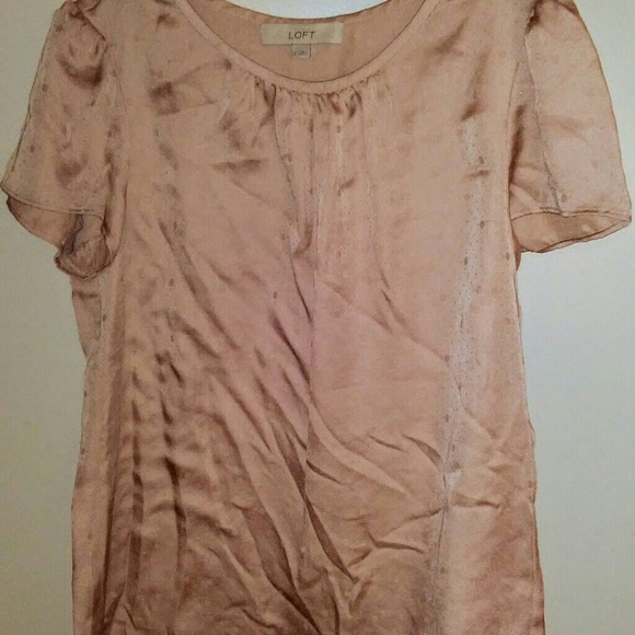 LOFT Tops - The Loft Nude Blouse